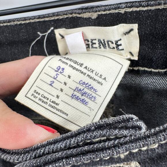 L’Agence Margot High Rise Skinny Jeans Dark Wash Stretch Denim Size 29 - Picture 6 of 7